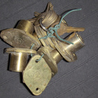 VINTAGE lukot ja avaimet 7 kpl CHICAGO Lock & CO - pikkukuva 5