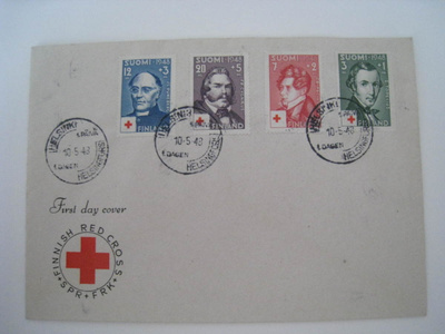 FDC SPR 10-5-48 (i3) Suomen Punainen Risti