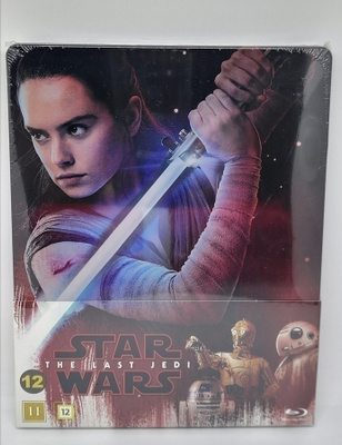 Star Wars: The Last Jedi Blu-ray Steelbook UUSI!