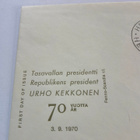 URHO KEKKONEN 70 ja 80 -vuotta FIRST DAY OF ISSUE - pikkukuva 3