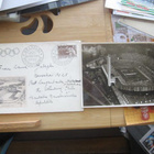 Olympia kuori 1952 postikortilla DDR:ään - pikkukuva 1