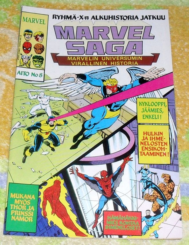 Marvel Saga aito 8