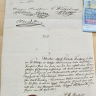 2xVANHA Asiakirja Venäjän Suomalainen Kenraali Tennberg 1858 - pikkukuva 1