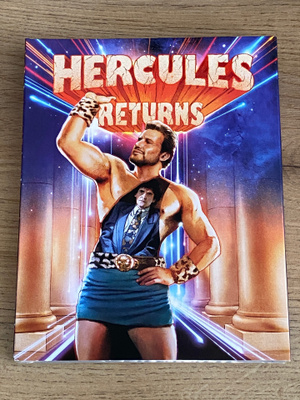 HERCULES RETURNS - BLU-RAY - SLIPCOVER - VS (uusi)