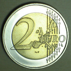 2008 Saksa 2€ vääräkartta Mikaelin kirkko , F- Hampuri - pikkukuva 1
