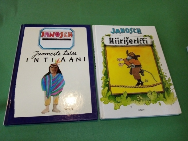 JANOSCH KIRJOJA :  HIIRISERIFFI &  JANNESTA TULEE INTIAANI