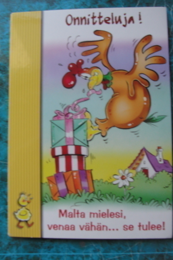 no 1  -  Onnitteluja – malta mielesi