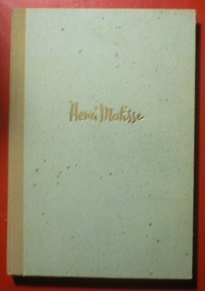 Isaac Grunewald : Henri Matisse  1946 1.p.