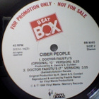 CIBER PEOPLE :: DOCTOR FAUSTU'S::VINYYLI MAXI 12" PROMO 1986 - pikkukuva 3