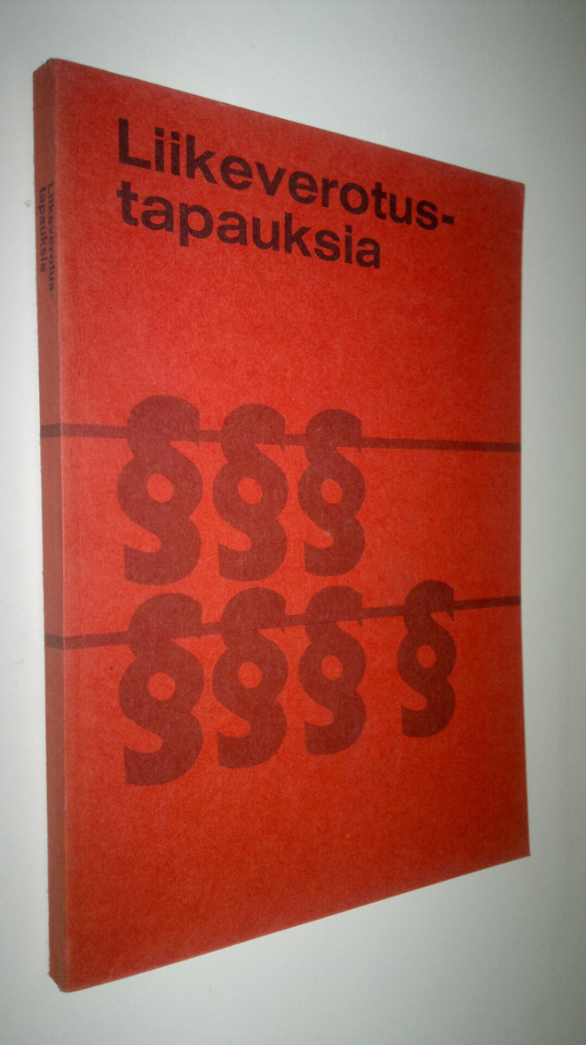 Liikeverotustapauksia