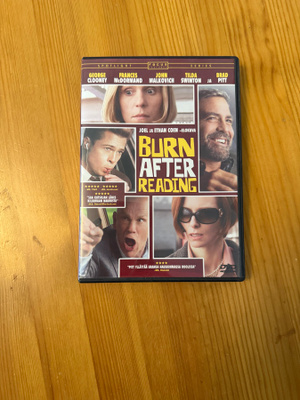 Burn after reading DVD
