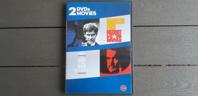 DVD: Patriot Games (1992) + The Hunt For Red October (1989)