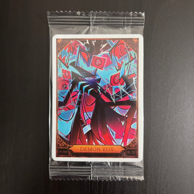 DEMON VOX PR-25 PROMO Holo Foil Hazbin Hotel