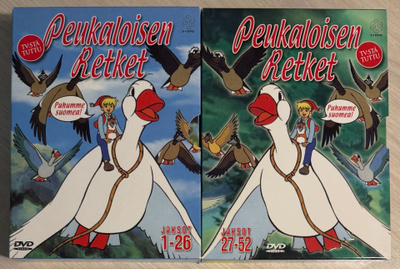 Peukaloisen retket (12DVD) koko 52-osainen sarja