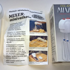 MINIVATKAIN MIXER VISPILÄ PARISTOKÄYTTÖINEN - pikkukuva 1