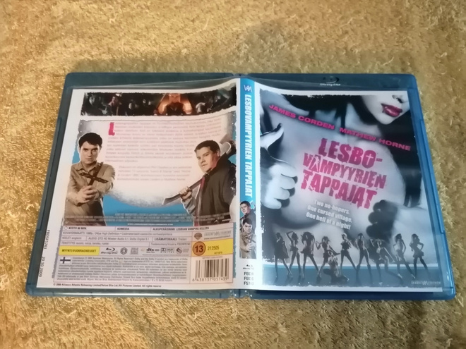 LESBOVAMPYYRIEN TAPPAJAT Blu-ray