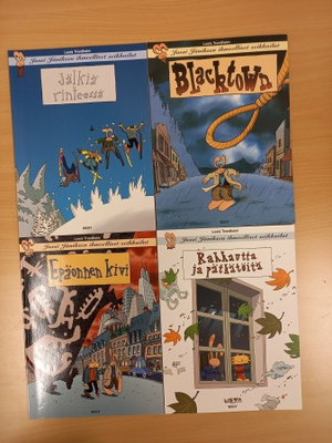 4 kpl Jussi Jäniksen ihmeelliset seikkailut
