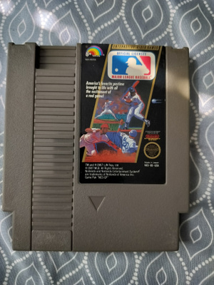NES Major League Baseball (L)