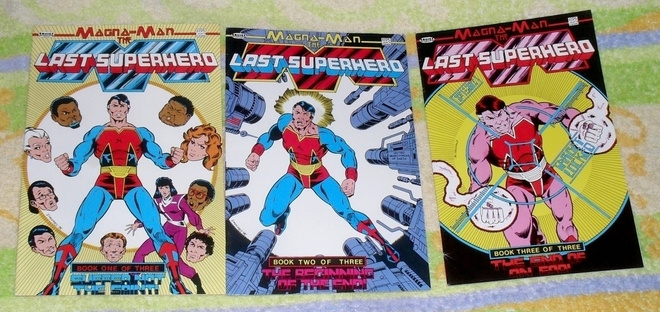 Magna-Man The Last Superhero #1-3, koko sarja