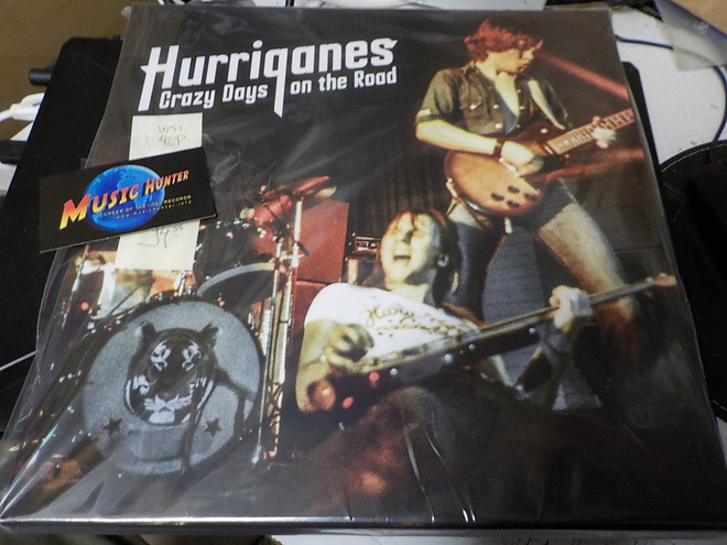 HURRIGANES - CRAZY DAYS ON THE ROAD UUSI 4LP BOKSI w+