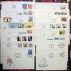 Åland FDC-kuoria 1984-2002.Kaikki eril. 4kuvaa (67) - pikkukuva 1
