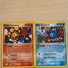 Pokemon Castform Reverse Holo Setti – Sunny & Rain Castform - pikkukuva 1