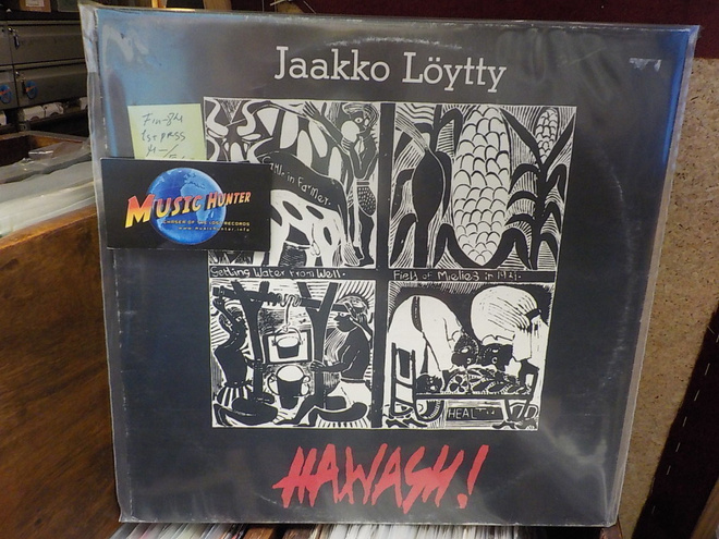 JAAKKO LÖYTTY - HAWASH! M-/EX- LP FIN-84  1, PAINOS   +