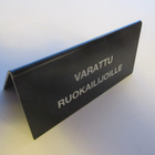 Varattu ruokailijoille / Reserverat för matgäster - pikkukuva 3