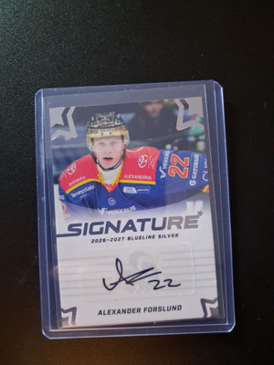 Liiga 26/27 Alexander Forslund Jokerit /80 Silver Signature