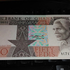 Ghana 50 Cedis 1980 P22 UNC - pikkukuva 1