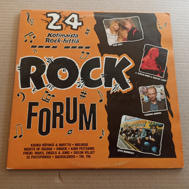 LP  Rock Forum tupla