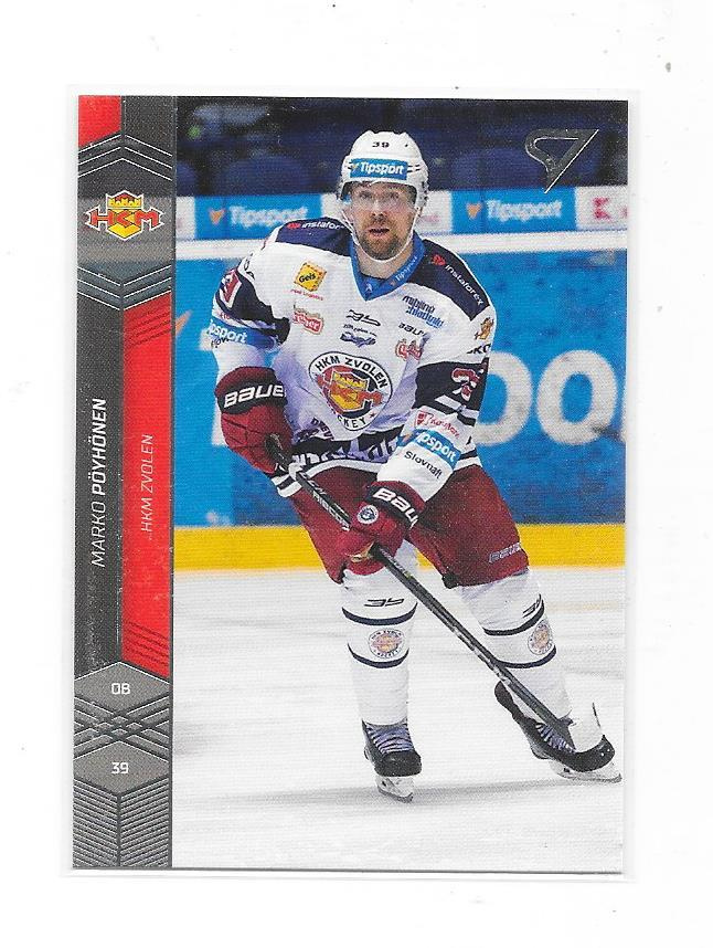 2018-19 Tipsport #59 Marko Pöyhönen HKM Zvolen PELICANS