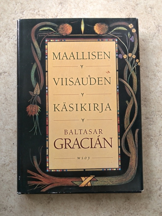 Baltasar Gracián: Maallisen viisauden käsikirja, sid.