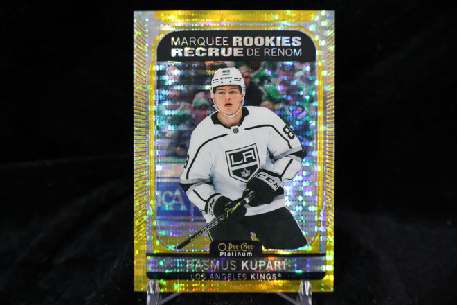 Rasmus Kupari 2021-22 OPC Platinum Seismic Gold