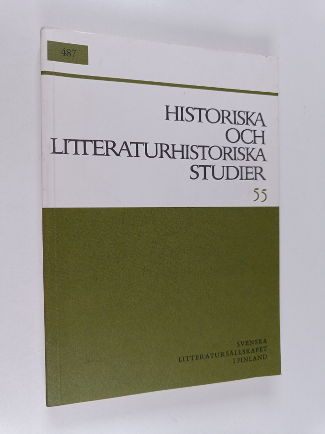 Torsten Steinby : Historiska och litteraturhistoriska stu...