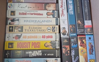 VHS ELOKUVIA 23kpl
