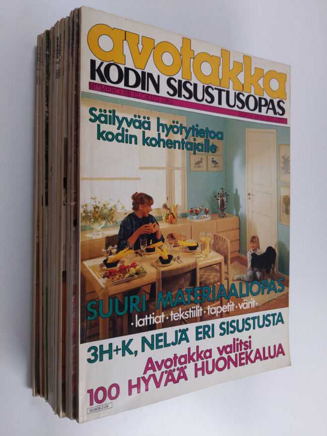 Avotakka vuosikerta 1982 (1-12, sis. 8B)