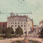 HELSINKI VAASAN PANKIN TALO SIELTÄ POSTIVAUNULEIMALLA 1906 - pikkukuva 1