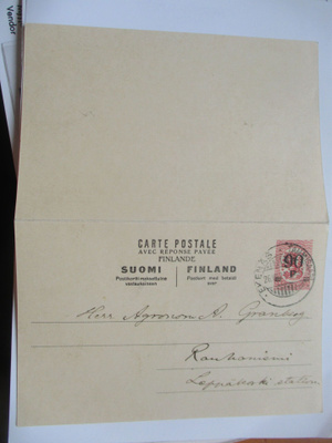1921 Tammisaari Tvärminne zoologiska station kaksoisehiö
