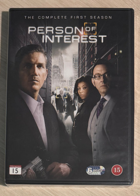KOHDE (Person of Interest): Kausi 1 (2011-2012) 6DVD (UUSI)