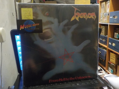 VENOM - FROM HELL TO THE UNKNOWN... LP 1ST UK -85 EX/EX