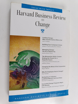 Harvard business review on change