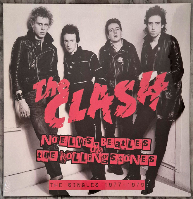 THE CLASH-No Elvis,Beatles,Rolling Stones LP (singles 77-79)