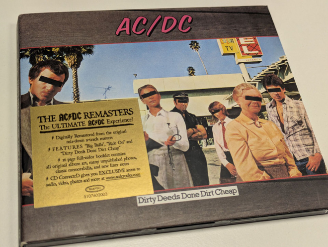 AC/DC - Dirty Deeds Done Dirt Cheap (CD) MINT!! Remastered