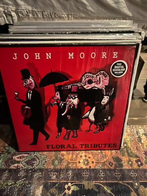 John Moore - Floral Tributes punainen vinyyli