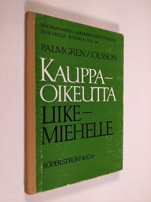 Gunnar Palmgren : Kauppaoikeutta liikemiehelle
