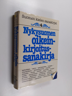 Rauni (toim.) Vornanen : Nykysuomen oikeinkirjoitussanakirja