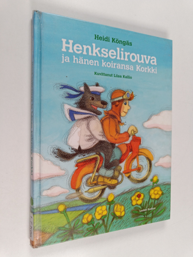Heidi Köngäs : Henkselirouva ja hänen koiransa Korkki