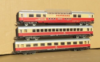 Märklin 3 TEE pikajunanvaunua 27cm
