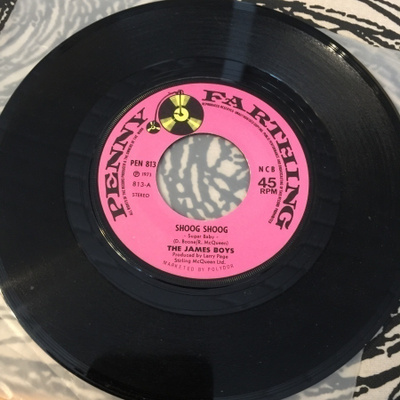 the JAMES BOYS: Shoog Shoog * The James Boys Shuffle *1973